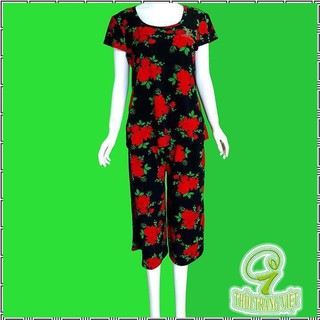 [Giá Sỉ] Đồ bộ mặc nhà- thời trang nữ - quần lững ống rộng suông