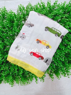 (Nhiều màu)Chăn 6 Lớp Sợi Tre Eden Anais Thoáng Mát