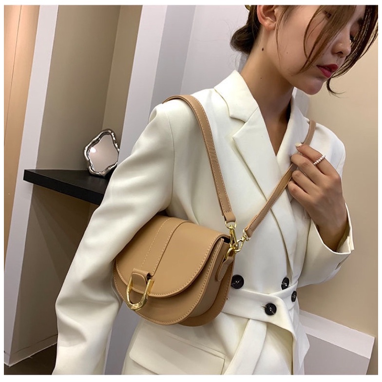 Túi đeo chéo nữ thời trang da trơn vintage cặp ulzzang balo ví mini giá rẻ cho học sinh đi học chơi