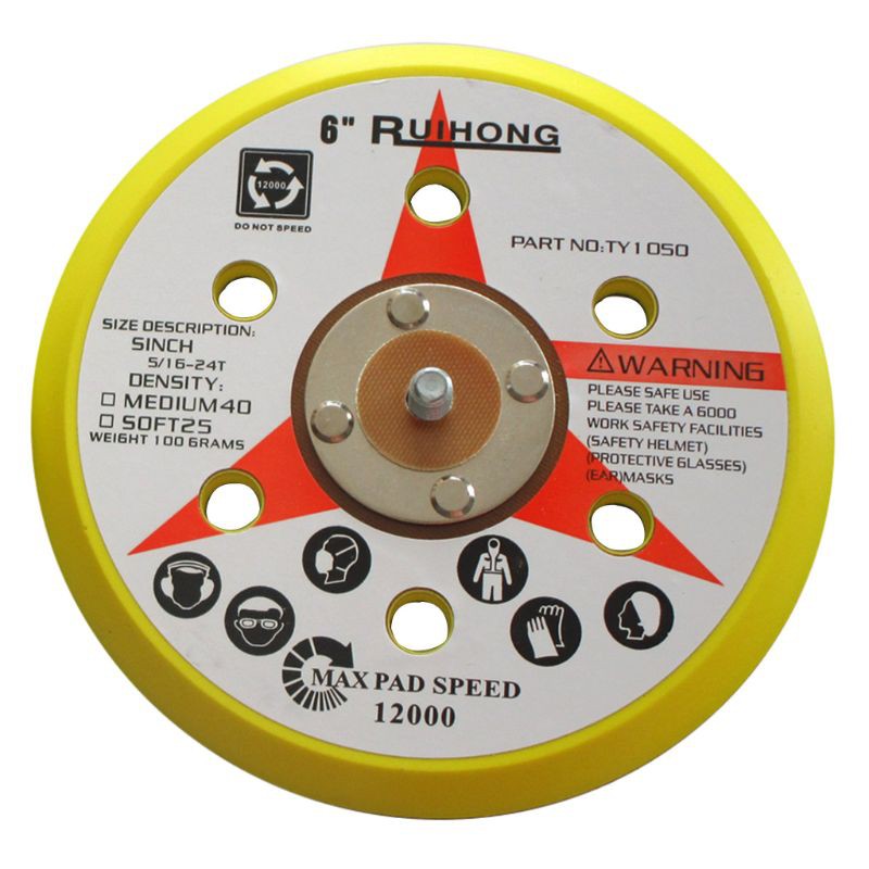 Đĩa Chà Nhám 6 Lỗ 6 Inch