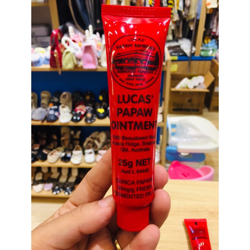 [HÀNG ĐỨC] Kem Đa Năng Lucas Papaw 25g của Úc- Hàng Chuẩn Đức