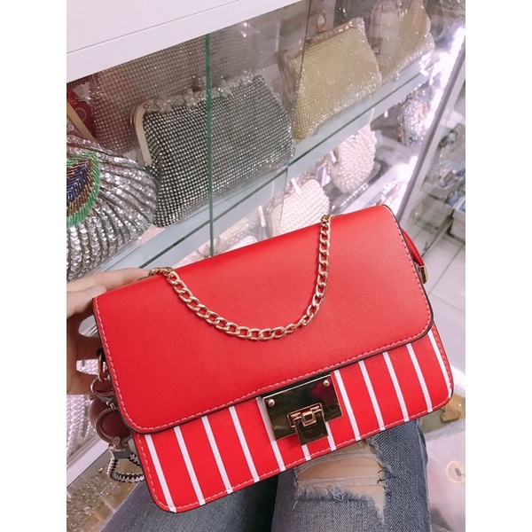 Túi Đeo Vai Kẻ Xọc Hàng Hót