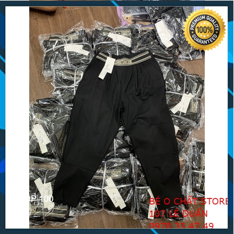 [BIGSIZE NỮ] Quần baggy umi cạp chữ nổi bật