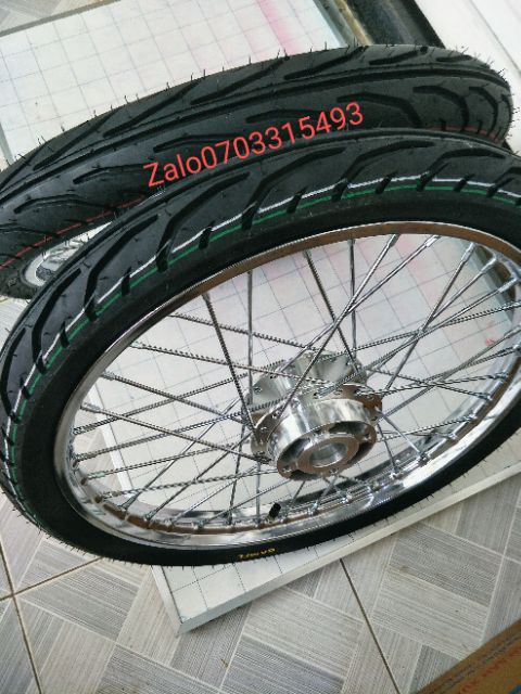 BỘ BÁNH CĂM AB, VISON ,VARIO , LUVIAS ,NO4, MiO, MẠ CRÔM FULL VỎ RUỘT 45.50 50.60