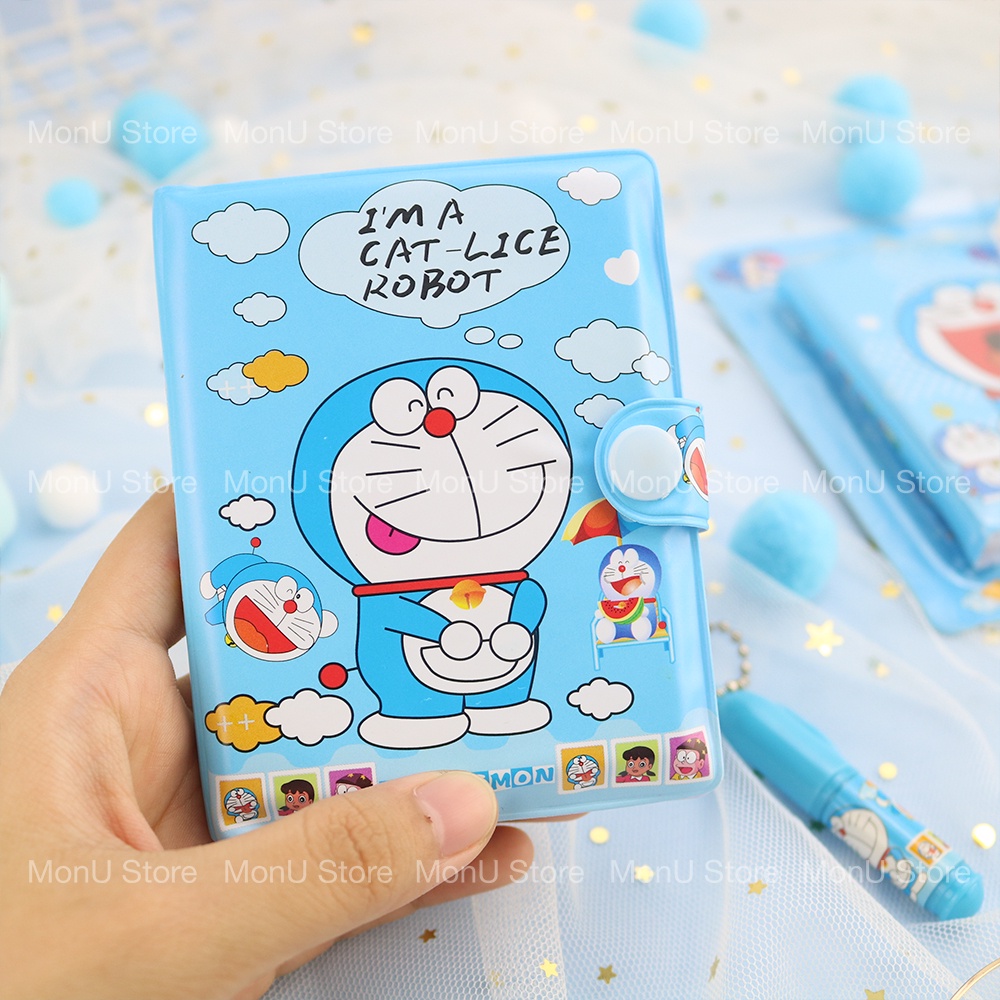 Sổ tay kèm bút DORAEMON DOREMON dễ thương cute MON0013