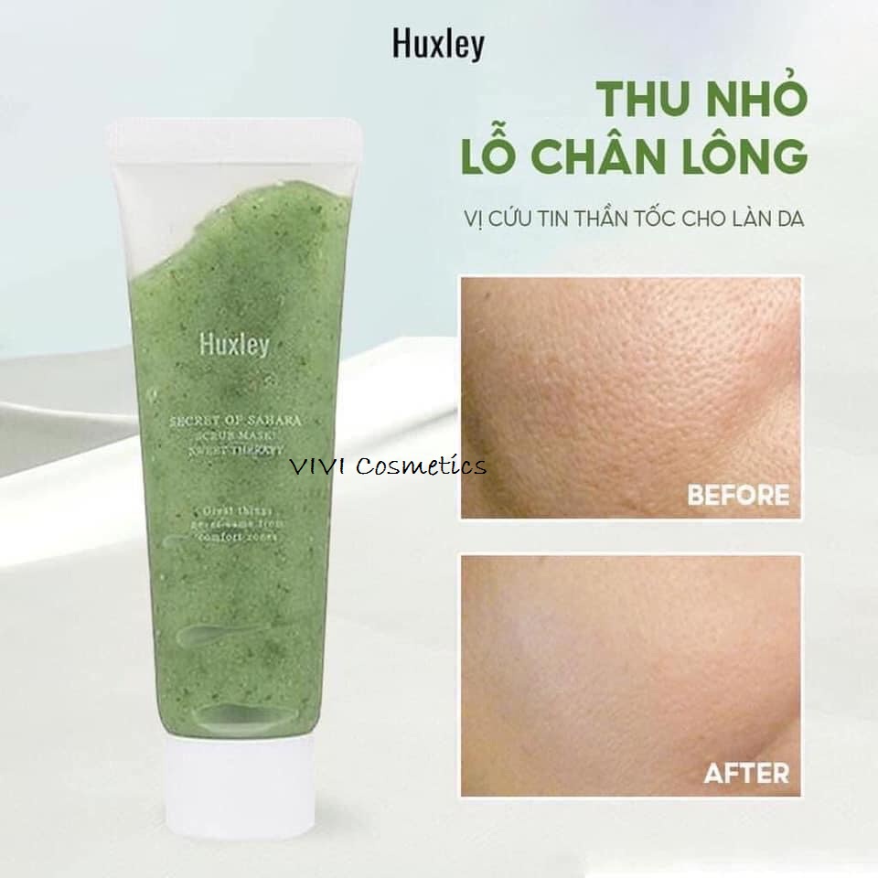 MINI 30ML_TẨY TẾ BÀO CHẾT CHIẾT XUÁT XƯƠNG RỒNG HUXLEY SCRUB MASK SWEET THERAPY
