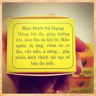 Kem bôi Hoa Mộc chuẩn