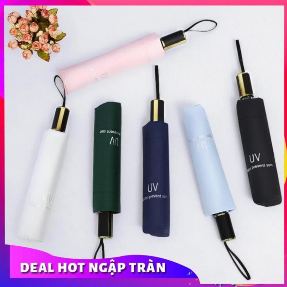 [FREESHIP❤️]Ô gấp gọn phủ lớp chống tia UV.  Ô UV LOẠI 8 NAN - Gia dụng Mai Chi