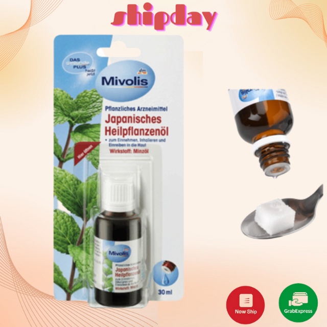 TINH DẦU BẠC HÀ JAPANISCHES HEINPFLANZENOL 30ml