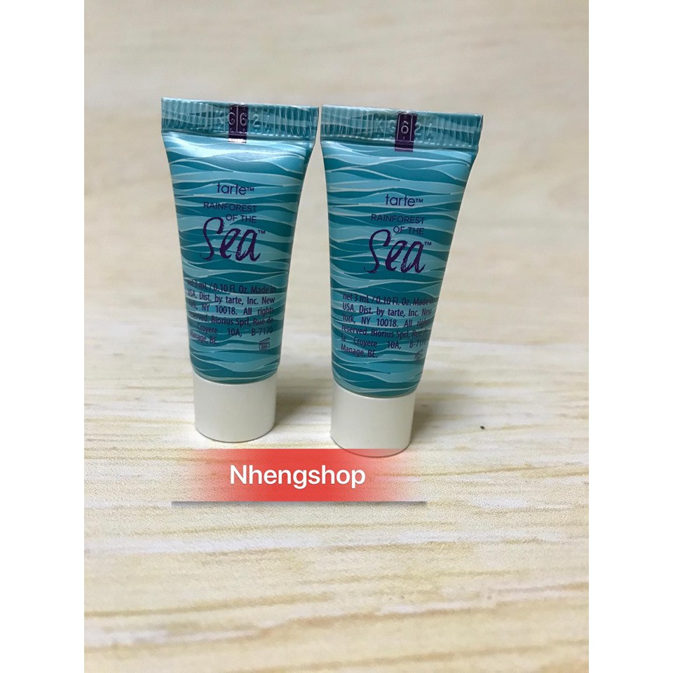 [3ml] Kem lót Tarte Rainforest Of The Sea Quench Hydrating Primer
