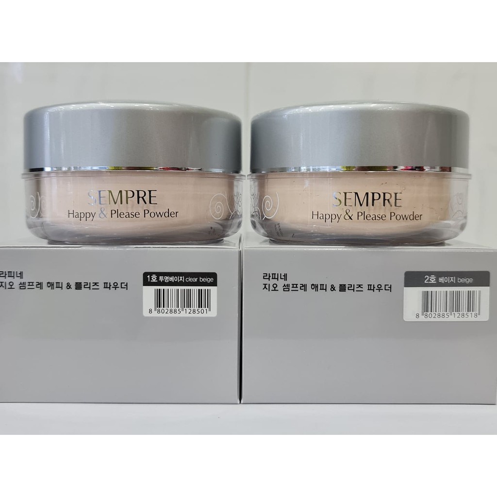 Phấn Phủ Bột GEO SEMPRE Happy &amp; Please Powder