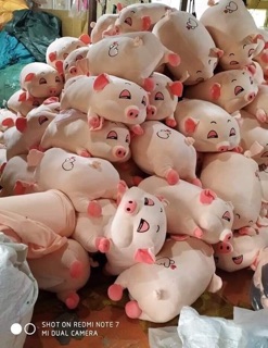 Bộ  gối hình thú kèm chăn