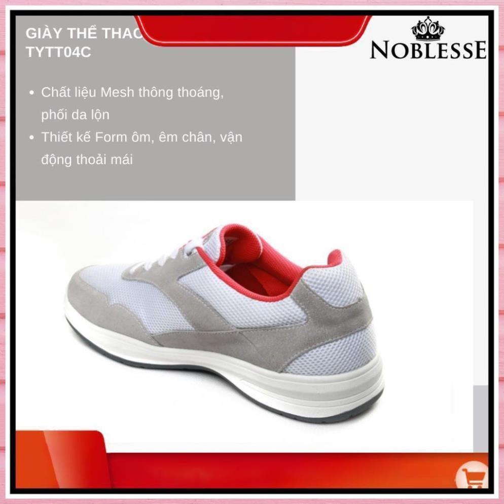 GIÀY THỂ THAO NAM DA LỘN CỔ THẤPPHỐI MÀU THỜI TRANG NOBLESSE TYTT04C