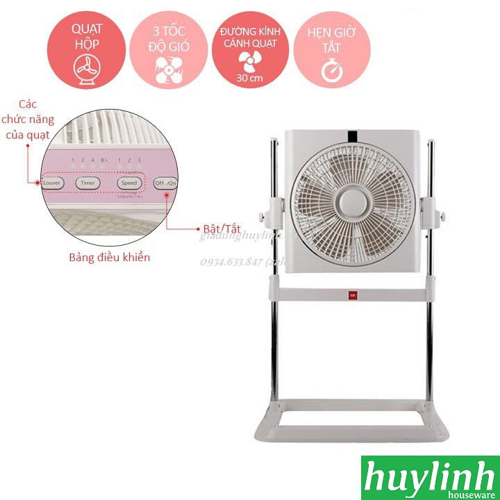 Quạt hộp KDK SS30X - dạng đứng