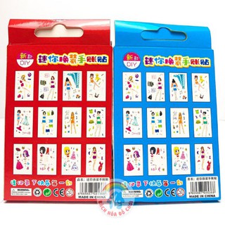 Hình Dán Búp Bê 💖𝑭𝑹𝑬𝑬𝑺𝑯𝑰𝑷💖 Sticker Dán - Thời Trang