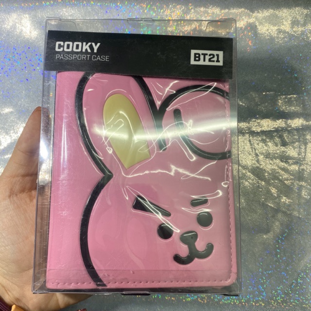 [NGUYÊN SEAL] Passportcase BT21 COOKY da bóng