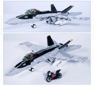 Lắp ráp Sluban 0838 Viper 482 chi tiết