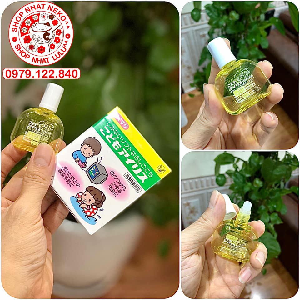 Nước Nhỏ Mắt Trẻ Em Taisho Iris Nội Địa Nhật 14ml - cho trẻ hay xem tivi tv