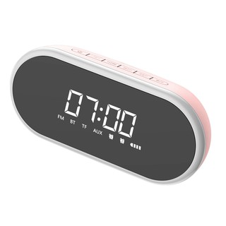 Loa Bluetooth Không Dây Tích Hợp Đồng Hồ Báo Thức