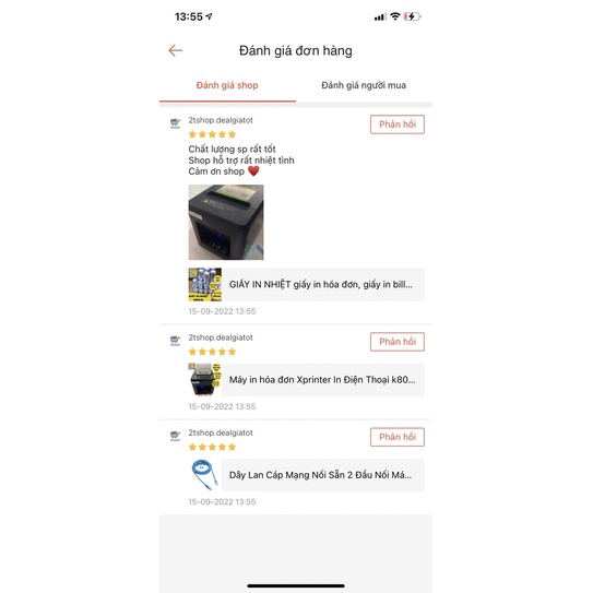 Máy in hóa đơn Xprinter In Điện Thoại k80 - Máy in nhiệt T80L Mạng Lan + USB in cả máy tính/ laptop chính hãng