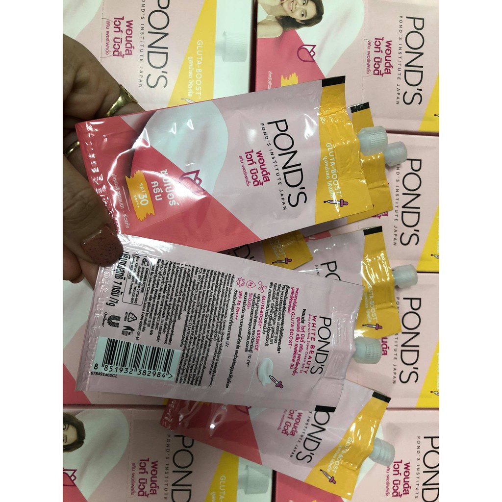 Hộp 6 gói kem dưỡng Pond's vitamin B3 (10g/1 gói)
