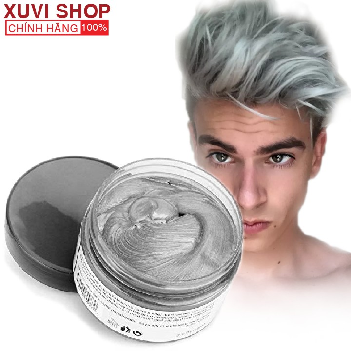 Sáp Vuốt Nhuộm Tóc Màu Xám Khói Cao Cấp MOFAJANG Nhật Bản 120g Chính Hãng Đổi Màu Tạm Thời - XUVI SHOP | BigBuy360 - bigbuy360.vn