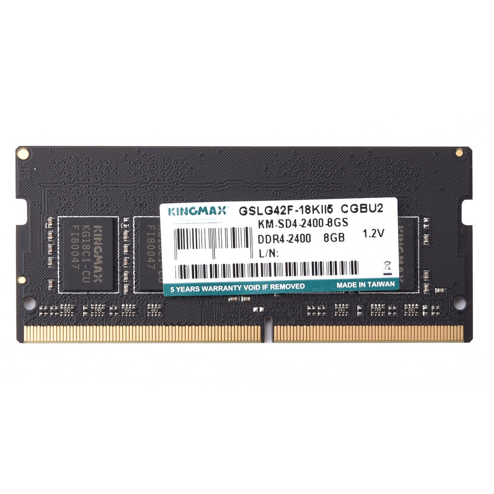 RAM KINGMAX DDR4 2400MHz 8GB Laptop Memory