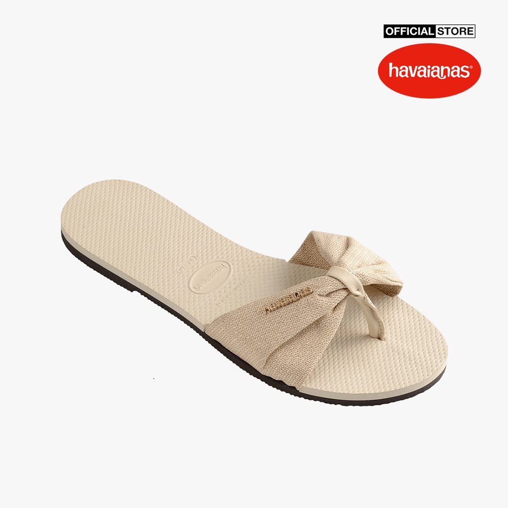 HAVAIANAS - Sandal nữ ST Tropez Shine 4145627-0121