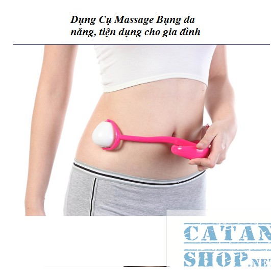 Cây Massage Bụng cầm tay siêu tiện dụng, Dụng cụ mát xa đa chức năng-GD443-MassageBung