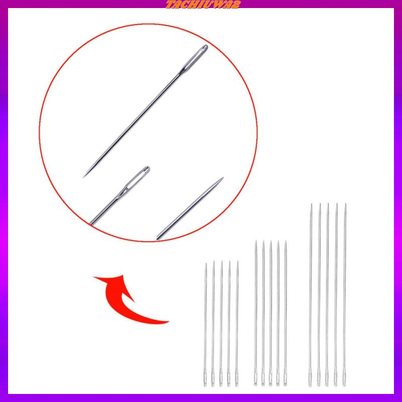 [Tachiuwa2] Set 20 Cây Kim Khâu Mắt To 4 Kích Cỡ