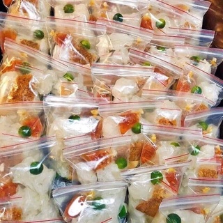 Bánh tráng phơi sương dẻo Tây Ninh mix với + muối nhuyễn + hành phi + tỏi + sate + tắc