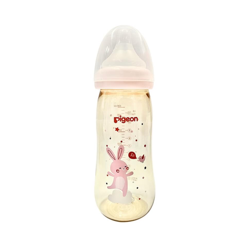 [CHÍNH HÃNG]BÌNH PPSU PLUS THỎ HỒNG/ VOI XANH 330ML