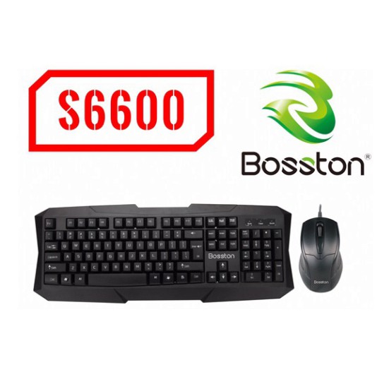 Bộ Chuột Và Bàn Phím Có Dây BOSSTON S6600