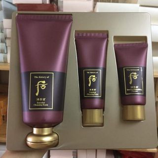 Sét sữa rửa mặt whoo đỏ mẫu t9/2019