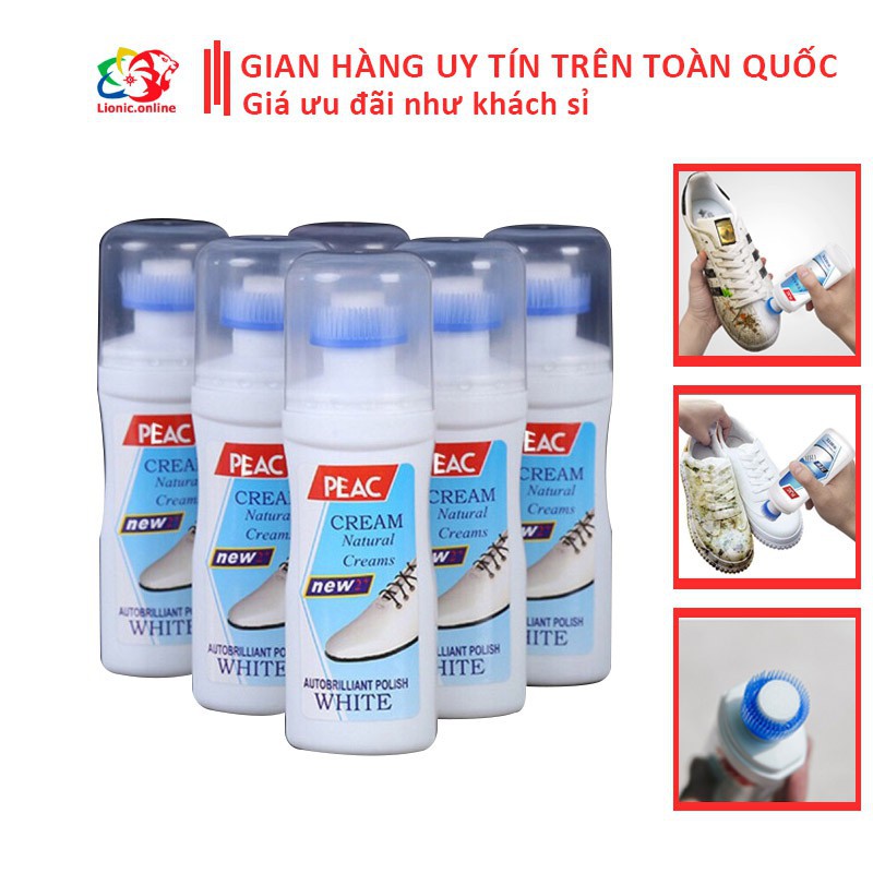 Chai tẩy trắng giày đa năng nhỏ gọn và tiện lợi
