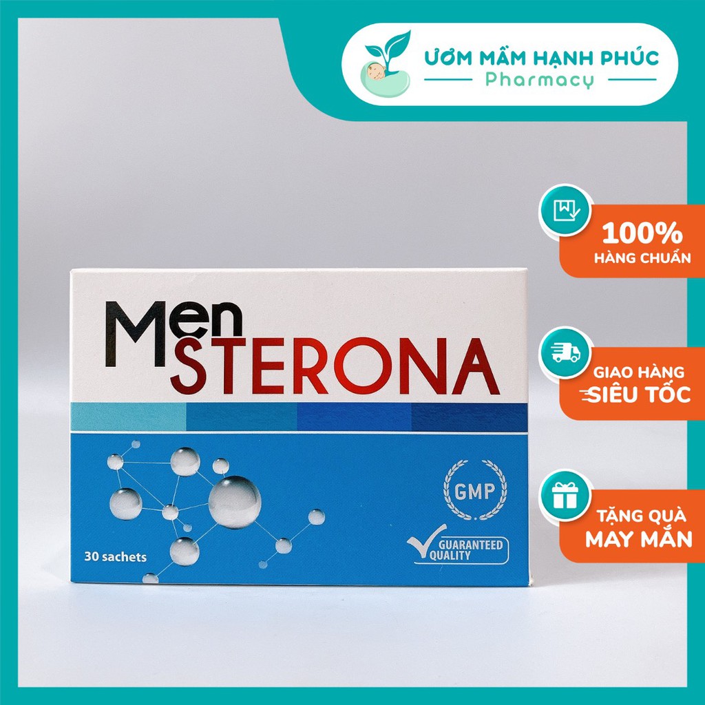 Men sterona  tăng thụ thai, hỗ trợ vô sinh - hiếm muộn, thụ thai tự nhiên