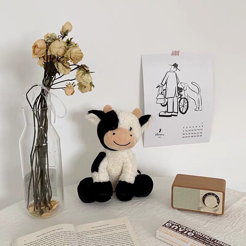 Gấu bông hình bò sữa đáng yêu