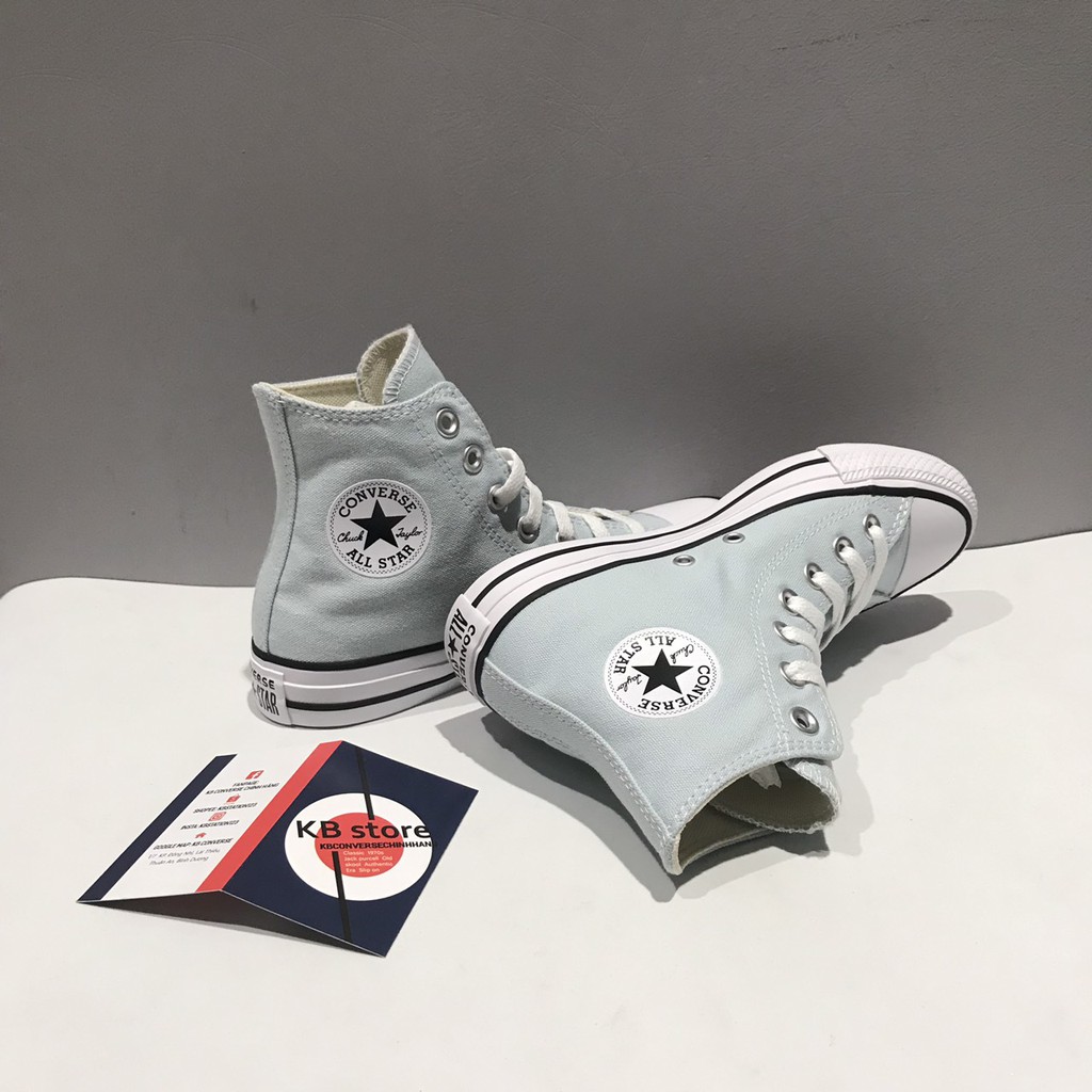 Giày Converse xanh mint cổ cao