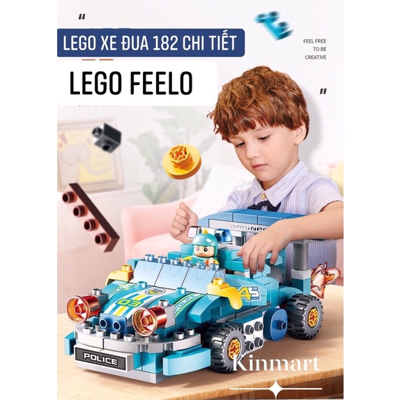 Đồ chơi xếp hình dạng khối gạch, nhiều mẫu mã xe oto, robot, vòng xoay, thang máy cho bé từ 3 tuổi