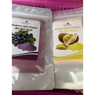 Bột hoa quả các vị 100gr
