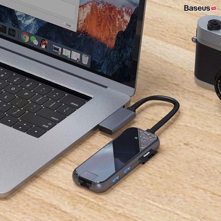 Hub chuyển đổi đa năng Dual Type C Baseus LV521 2020