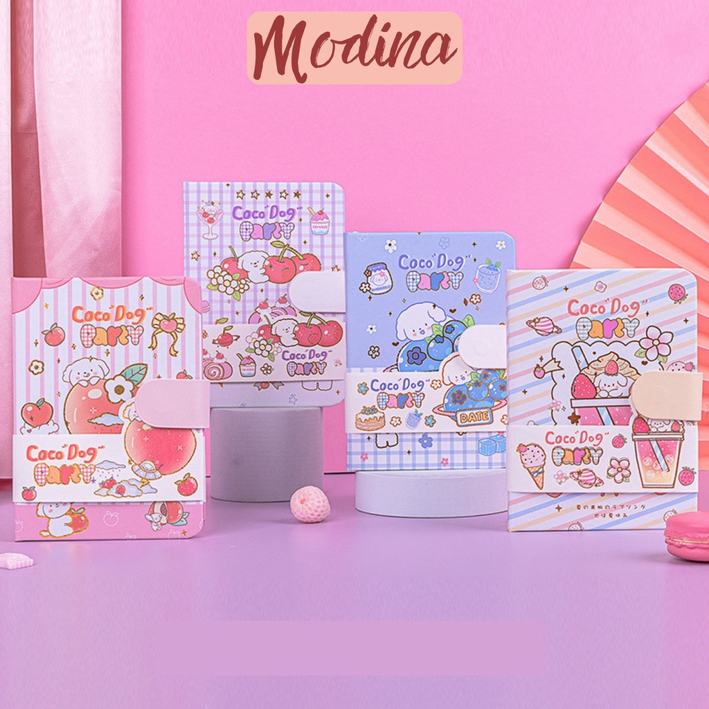 Sổ tay cute dễ thương a6 MODINA, vở ghi chép kiểu Hàn quốc cute
