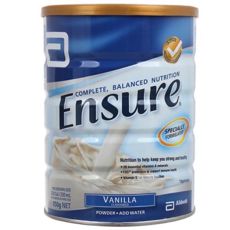 Sữa Ensure Úc 850g