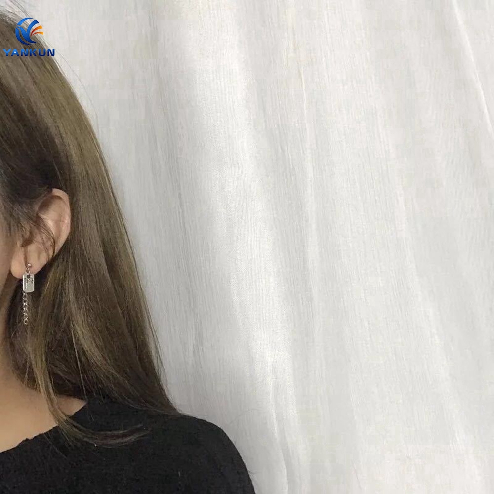 Khuyên tai gắn chuỗi xích và mặt họa tiết chữ phong cách Hàn Quốc đơn giản cho nam nữ