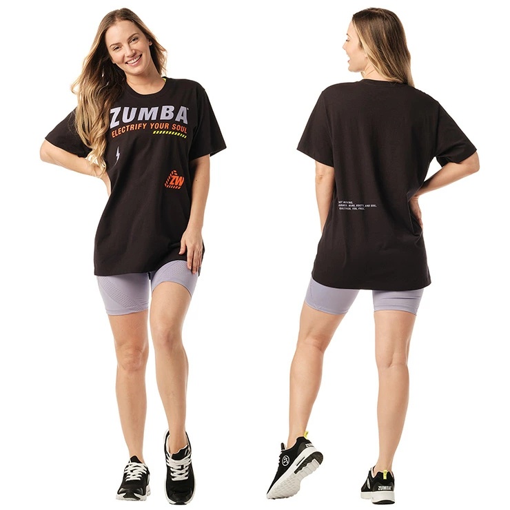 Áo Thun Nhuộm Màu arirve ZUMBA ZUMBA Wear z1t00 0044