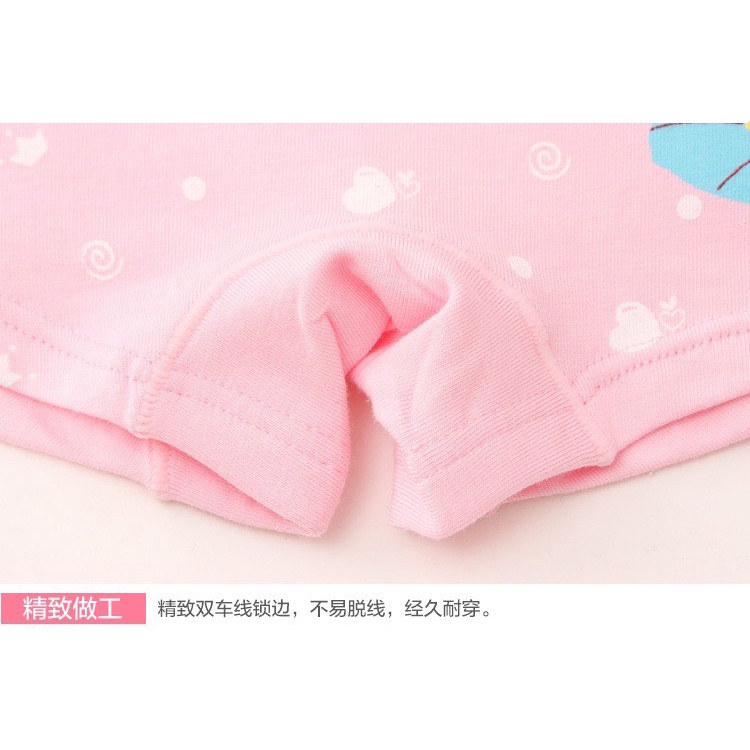 Sét 4 Chiếc Quần Chíp Trẻ Em Bé Gái Chất COTTON Hàng Quảng Châu Cao Cấp Hình THỎ (QC32)