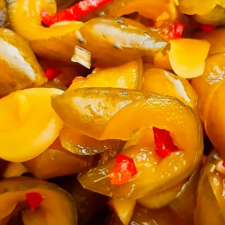 Dưa mắm - 100% làm từ dưa leo giòn rụm thơm ngon