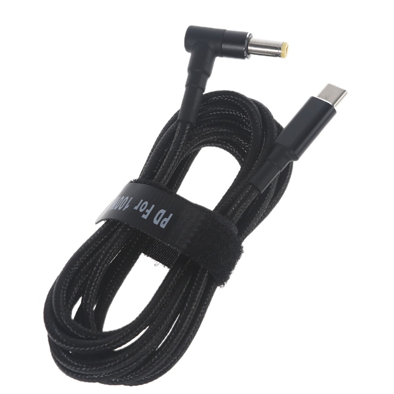 Cáp SạC 100W PD USB LoạI C ĐầU CắM Cho DC 5.5X1.7 mm