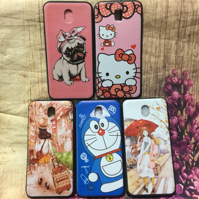 Ốp galaxy J7 pro dẻo họa tiết full nổi 4D hình thú siêu kute
