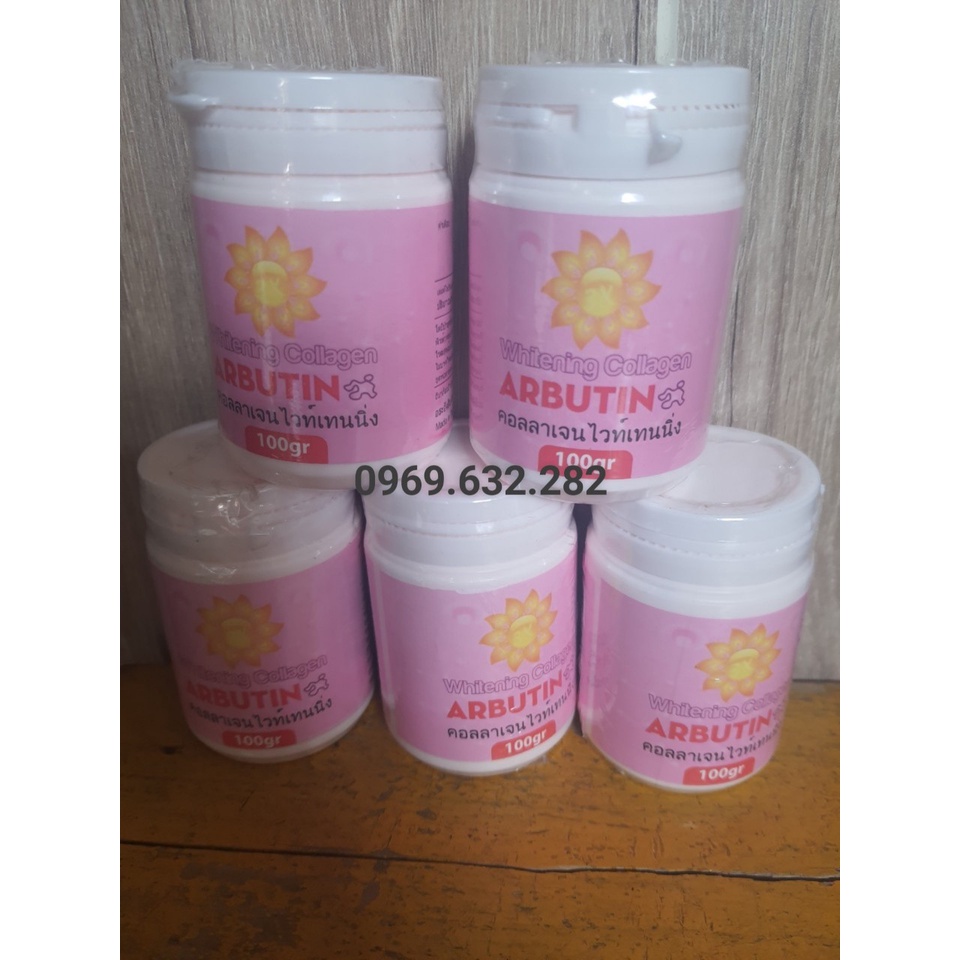 Kem Kích Trắng Body Arbutin, Whitening Collagen Thái Lan